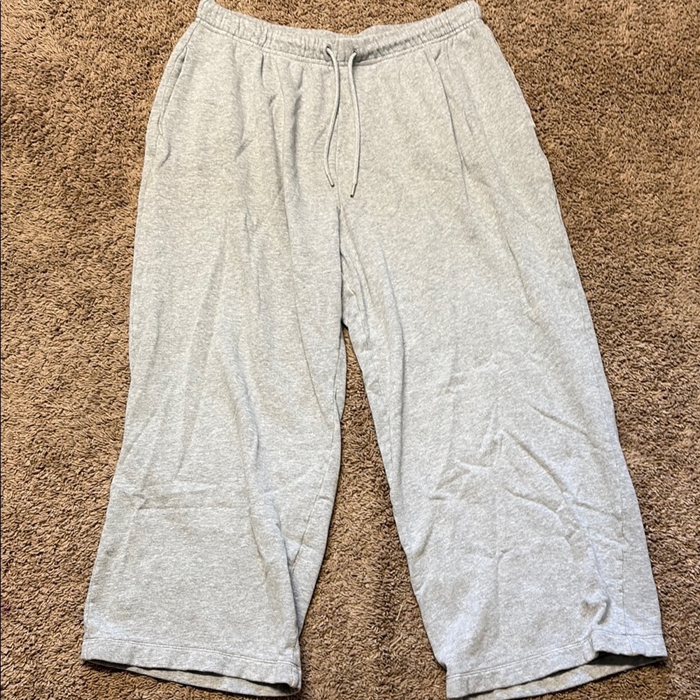 Old Navy Gray Wide Leg Pants